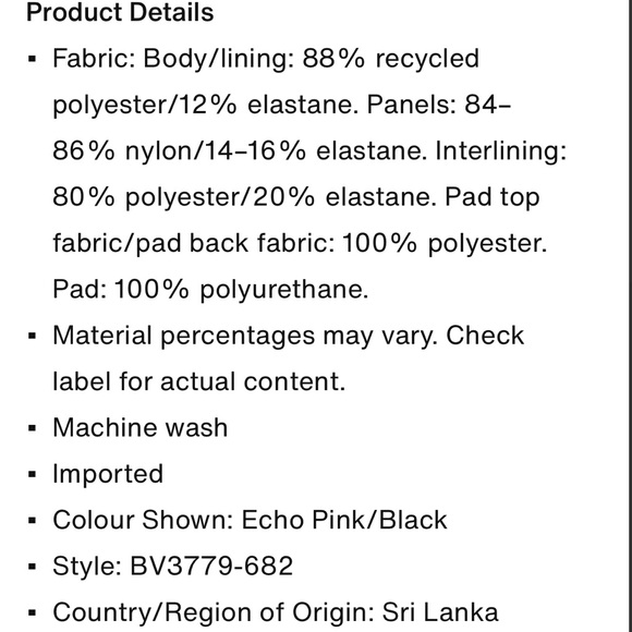 Nike ➰ ladies pink Indy sports bra L - Picture 9 of 14